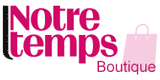 Boutique Notre Temps Codes de réduction